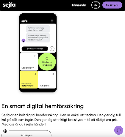 Länsförsäkringar Kalmar Län går in som ny delägare i Sejfa AB - Sak & Liv